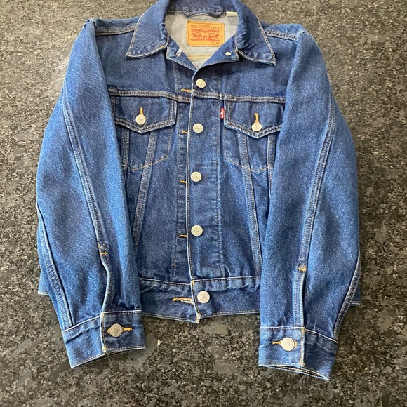 Levi’s Jean jacket denim XS, once loved - Picture 9 of 9